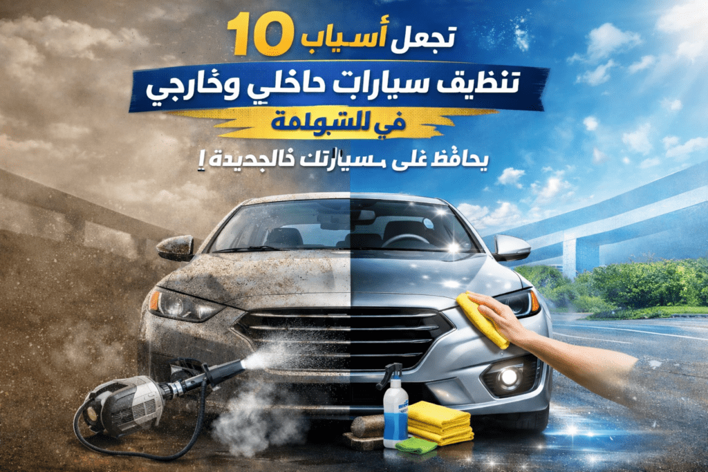 تنظيف سيارات داخلي وخارجي في الشهامة
