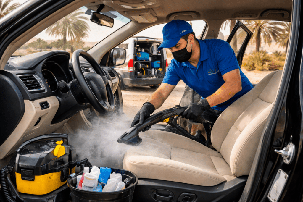 غسيل سيارات متنقل في الخبيصي