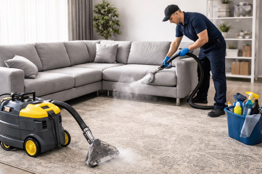 تنظيف الكنب والسجاد في الفلاح