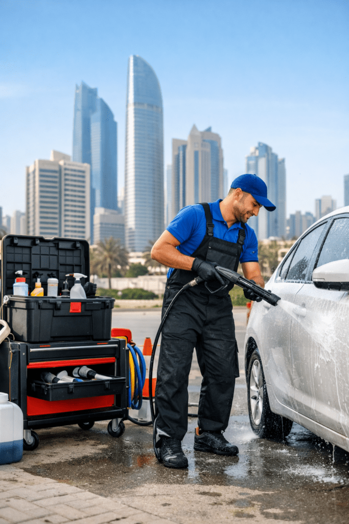 تنظيف سيارات داخلي وخارجي في الشهامة