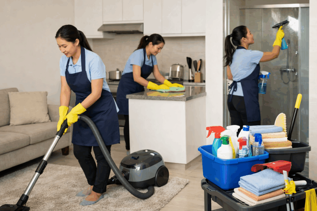 خدمة عاملات بالساعة في الرحبة أبوظبي