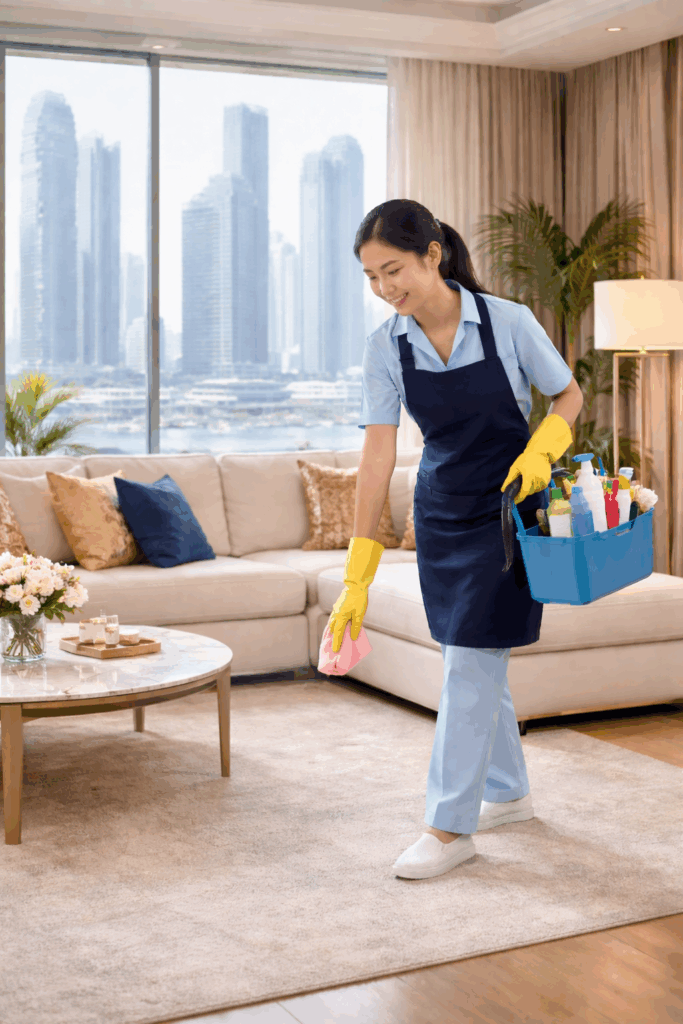 عاملات بالساعة في الخالدية أبوظبي - Bareeq Plus