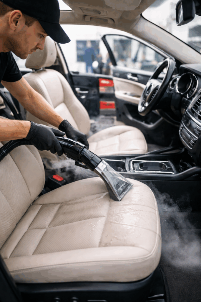 غسيل سيارات متنقل في أبوظبي